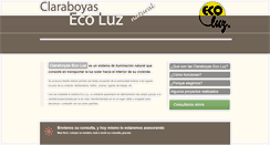 Desktop Screenshot of claraboyasecoluz.com.ar