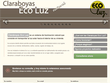 Tablet Screenshot of claraboyasecoluz.com.ar